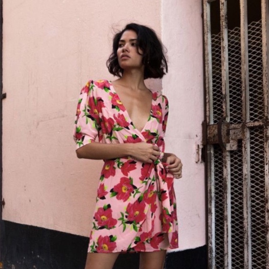 Nwt The Kooples Short Floral Dress